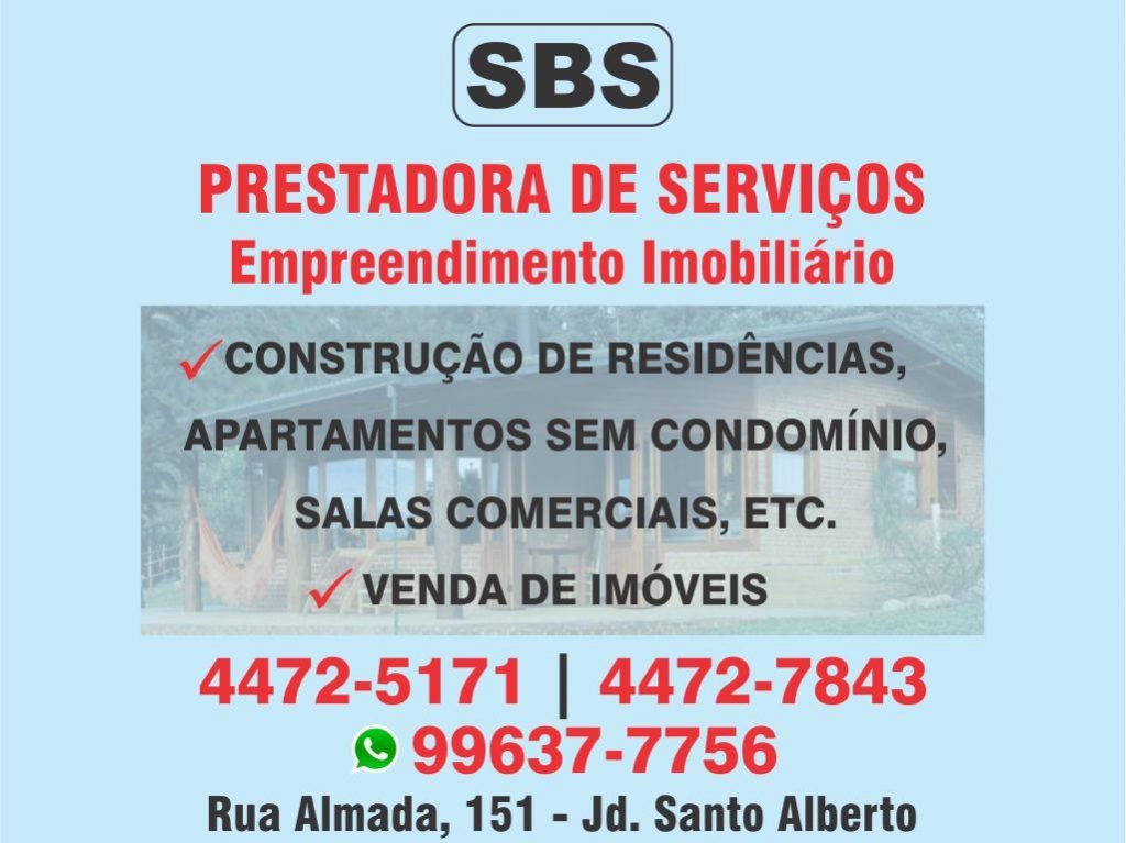 SBS prestadora de serviços 