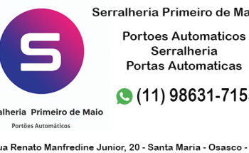 Serralheria Primeiro de Maio Portões Automáticos em Osasco