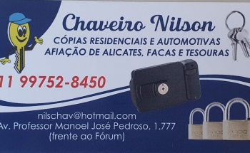 Nilson Chaveiro em Cotia