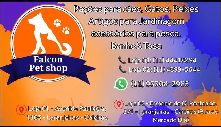 Falcon Pet Shop em Caieiras