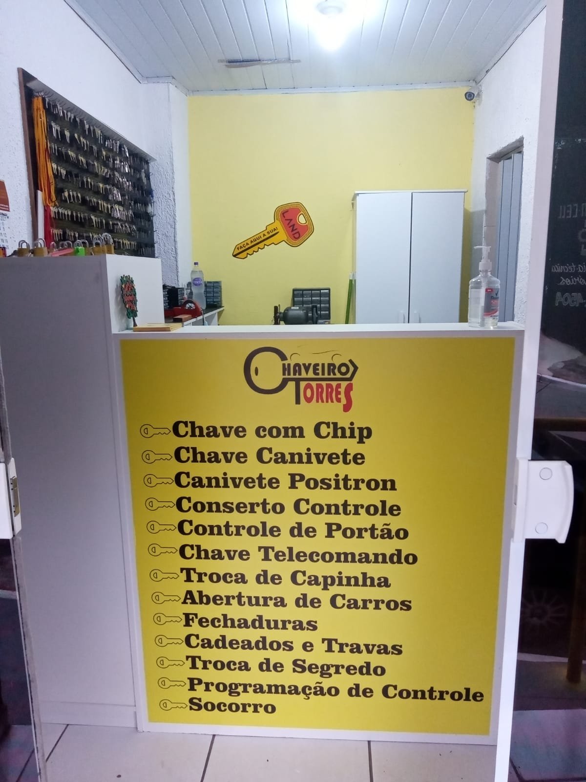 Chaveiro Torres na Zona Leste