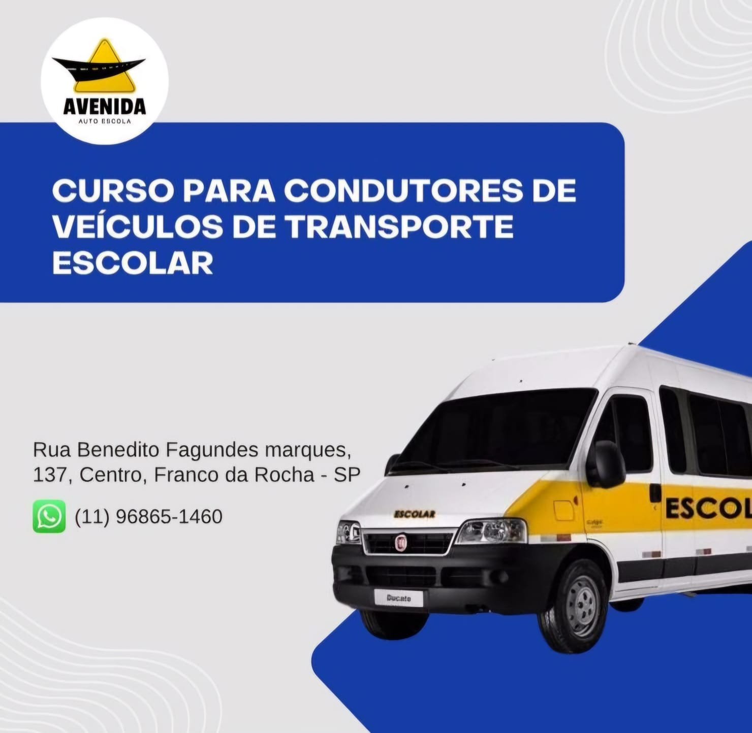 Centro de Formação de Condutores Avenida em Franco da Rocha