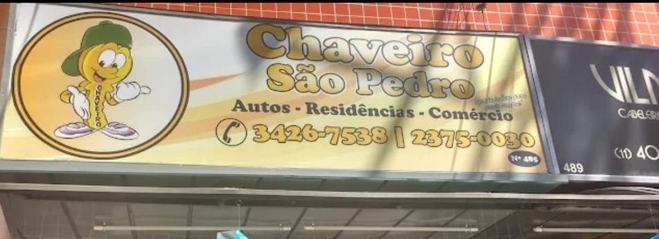 Chaveiro São Pedro em Diadema