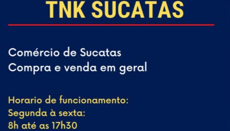 Tnk Sucatas em Várzea Paulista 