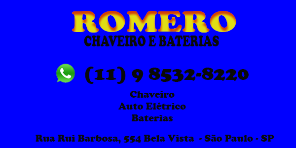 Romero Chaveiro e Baterias em Moema