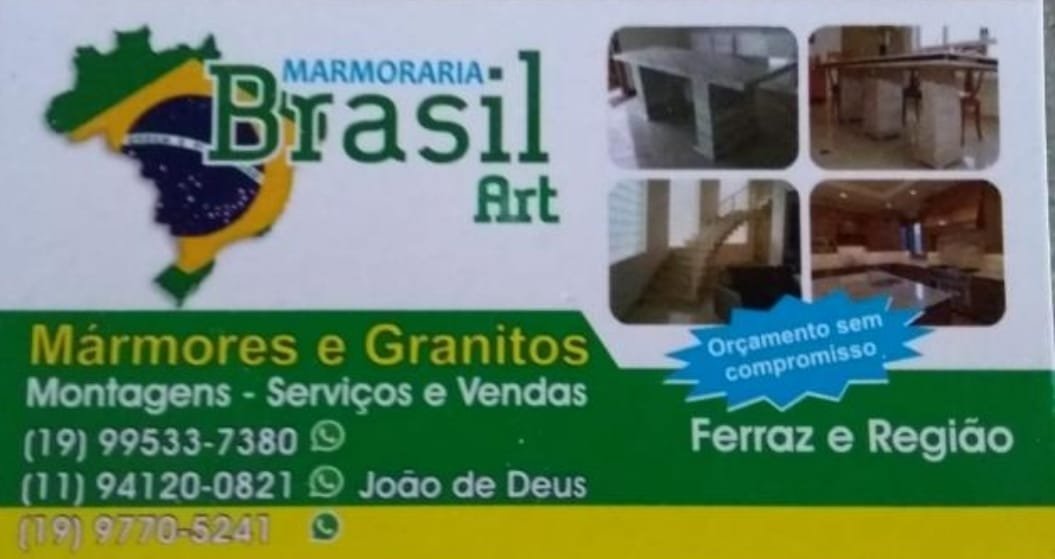 Marmoraria Brasil Art  em Ferraz de Vasconcelos