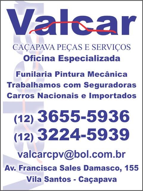 Valcar Caçapava Peças e Serviços em Caçapava