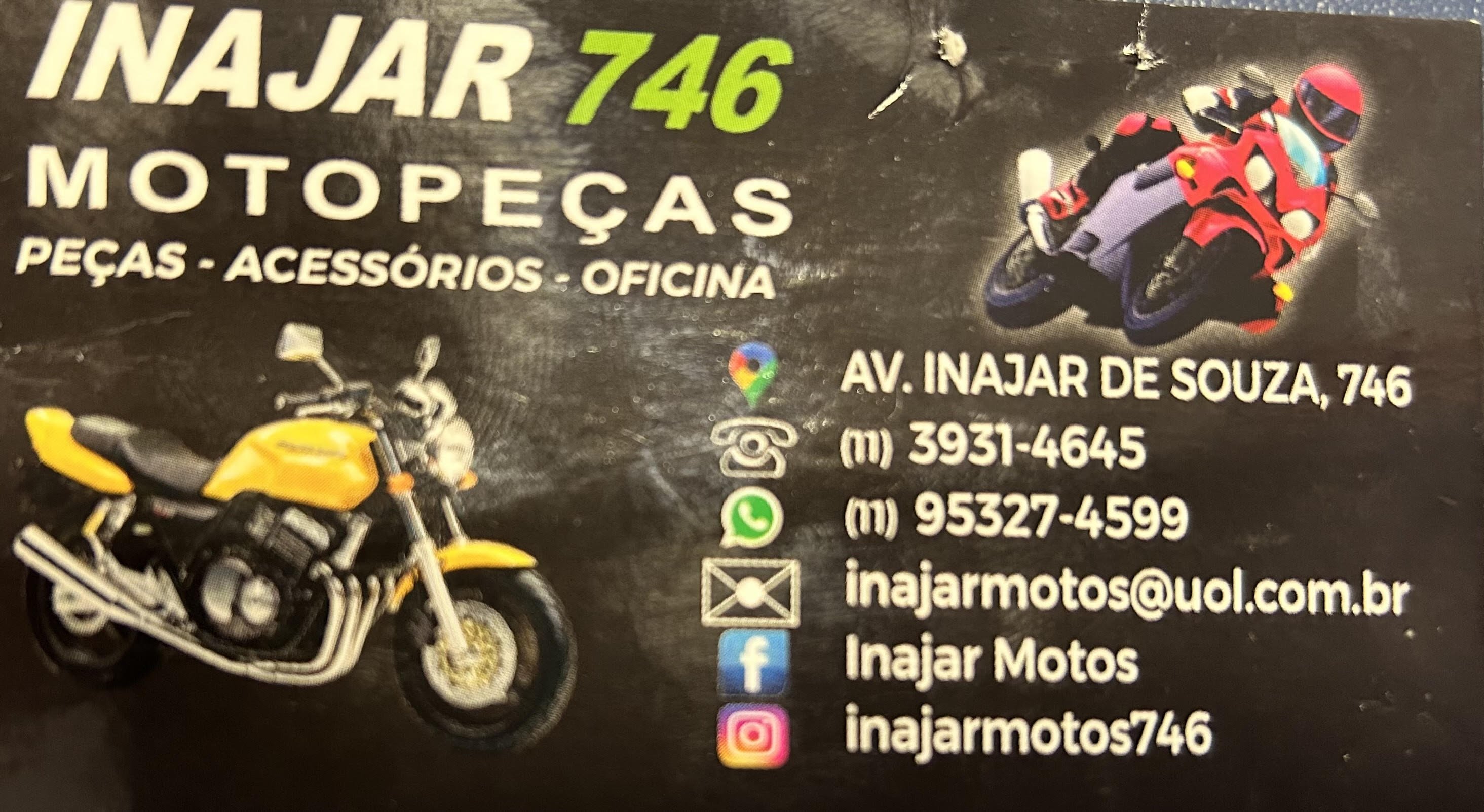 Inajar Moto Peças na Zona Norte