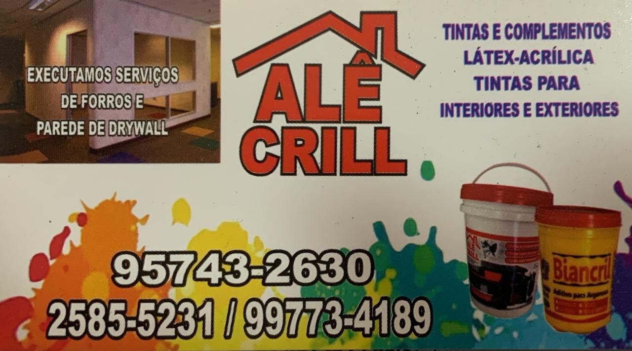 Alê Crill Tintas na Zona Leste