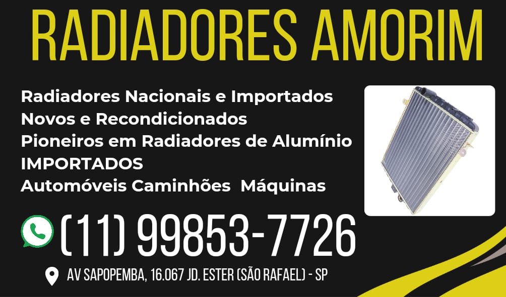 Radiadores Amorim na Zona Leste