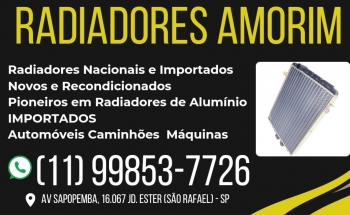 Radiadores Amorim na Zona Leste