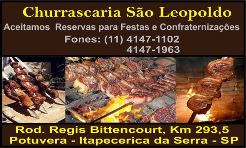 Churrascaria em Itapecerica da Serra - Churrascaria São Leopoldo