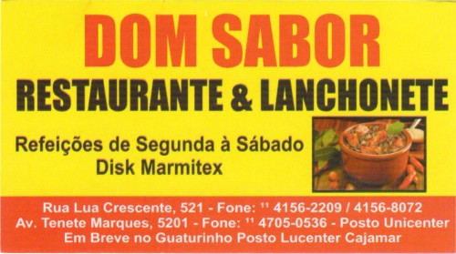 Dom Sabor Restaurante & Lanchonete