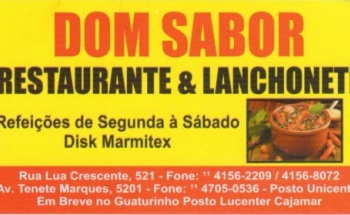 Dom Sabor Restaurante & Lanchonete