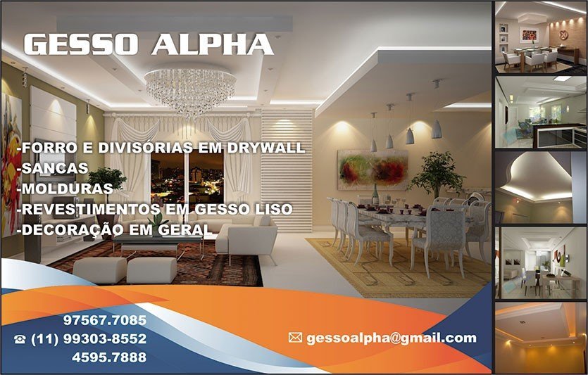 Gesso Alpha em Jundiai