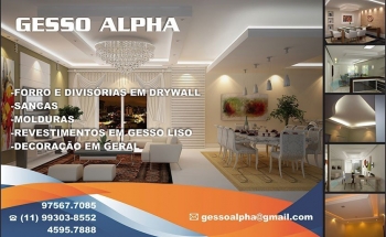 Gesso Alpha em Jundiai